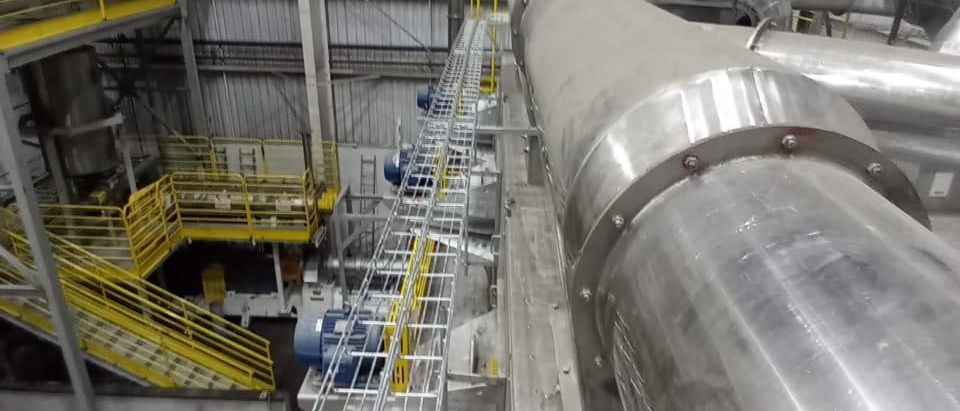 Área de processo industrial atendida pela DS